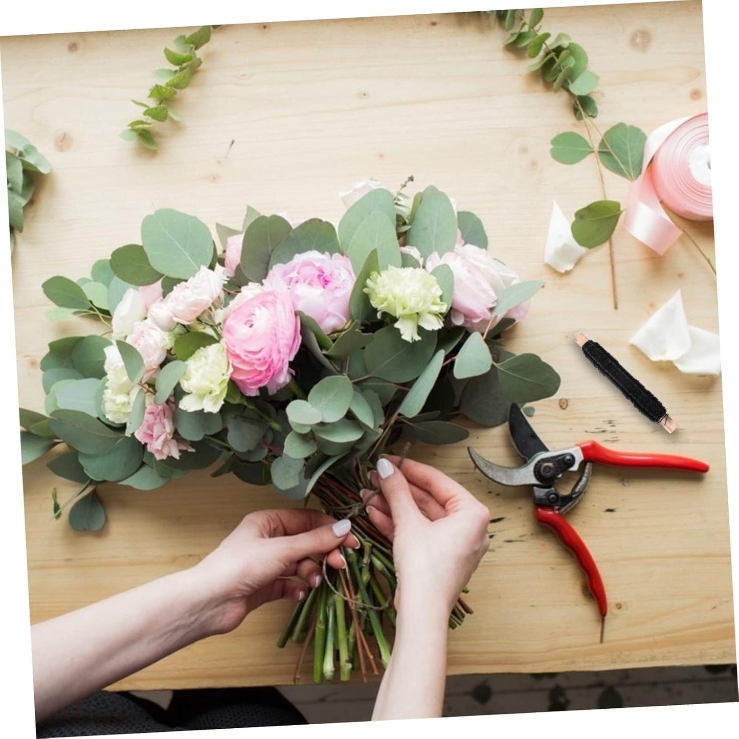 BESPORTBLE 3-Piece Floral Iron Wire Set for DIY Bouquets