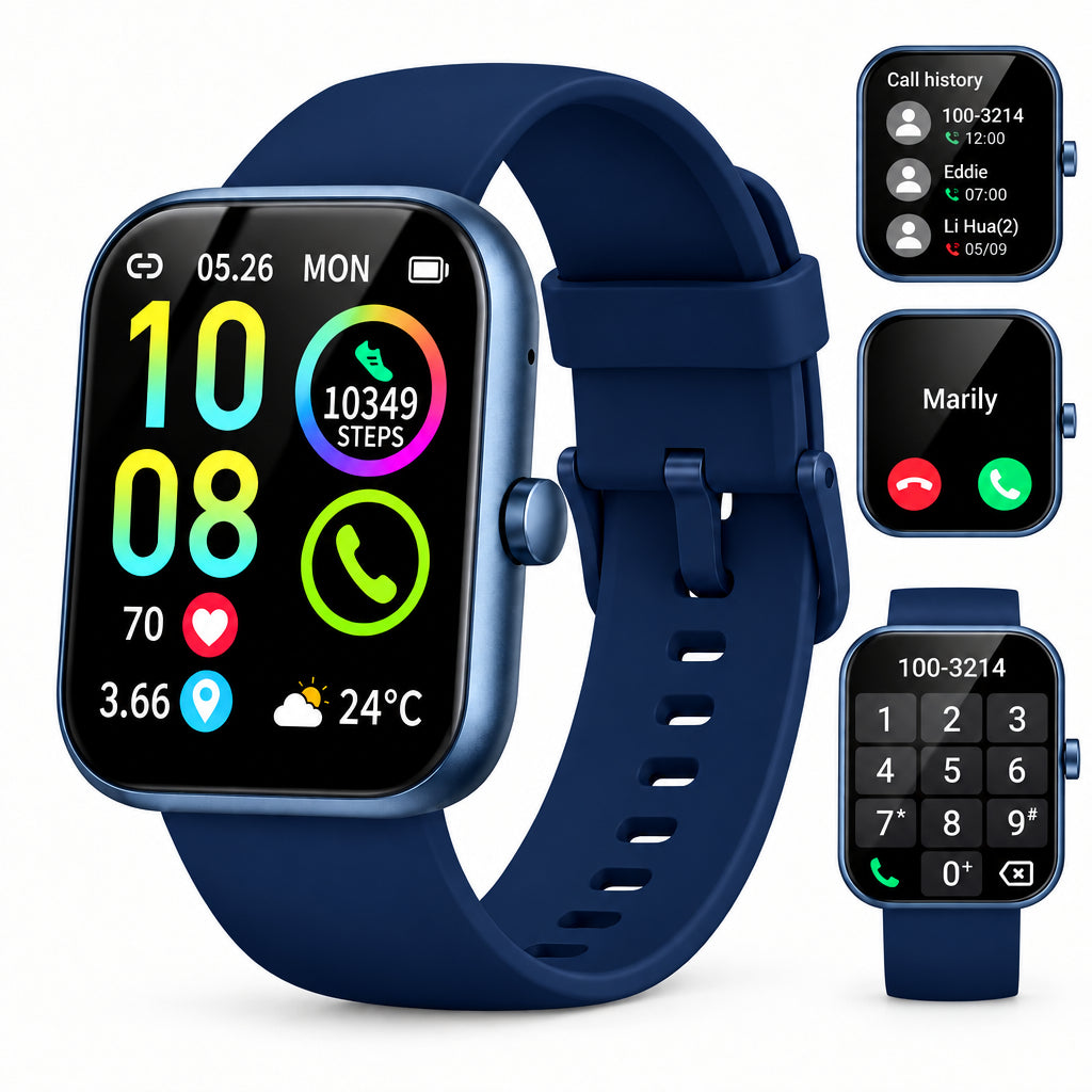Jugeman Y66 Smart Watch 1.96-inch Blue