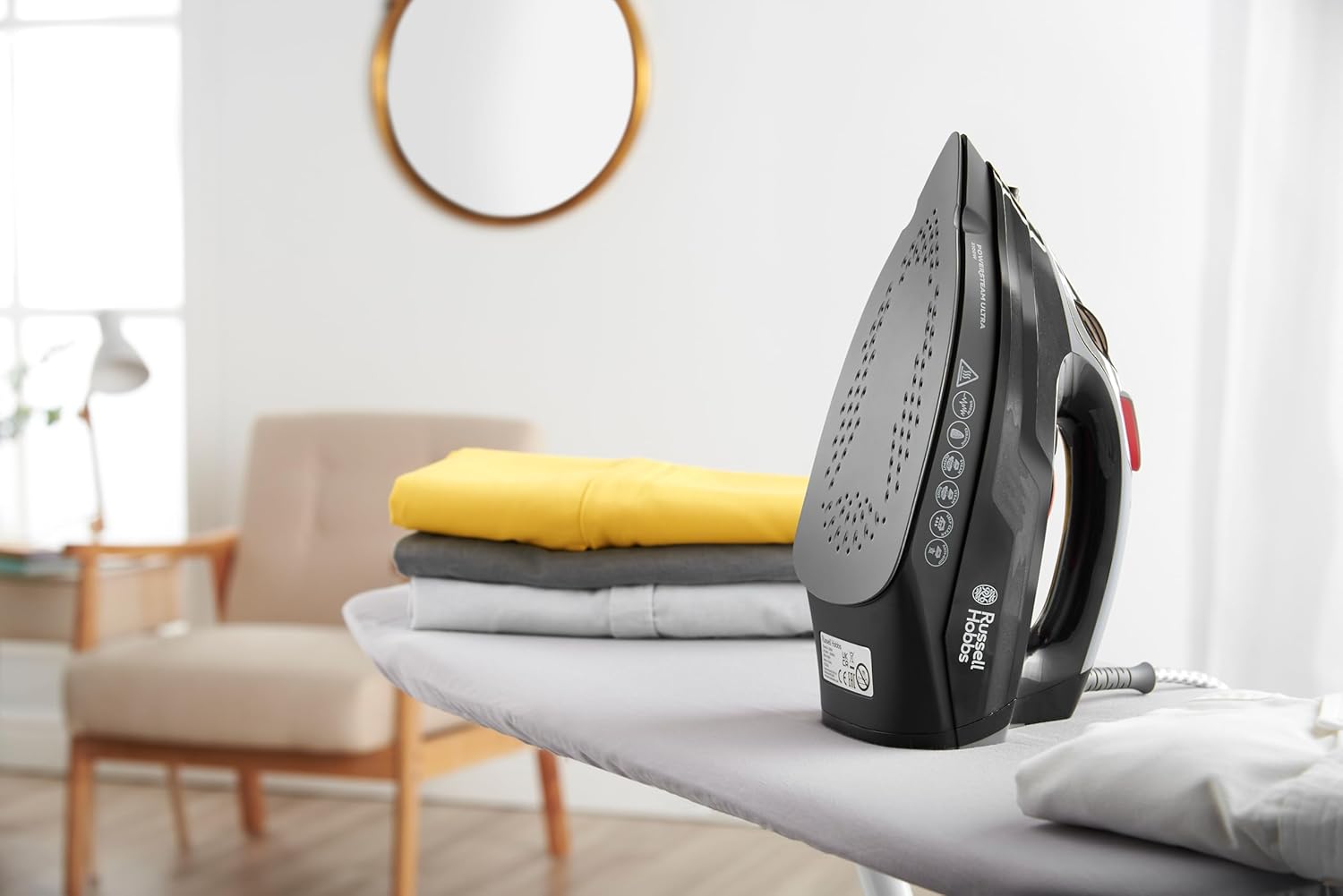 Russell Hobbs PowerSteam Ultra 3100W Steam Iron with Ceramic Soleplate