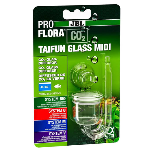 JBL PROFLORA TAIFUN GLASS MIDI CO2 Diffuser for Freshwater Aquariums