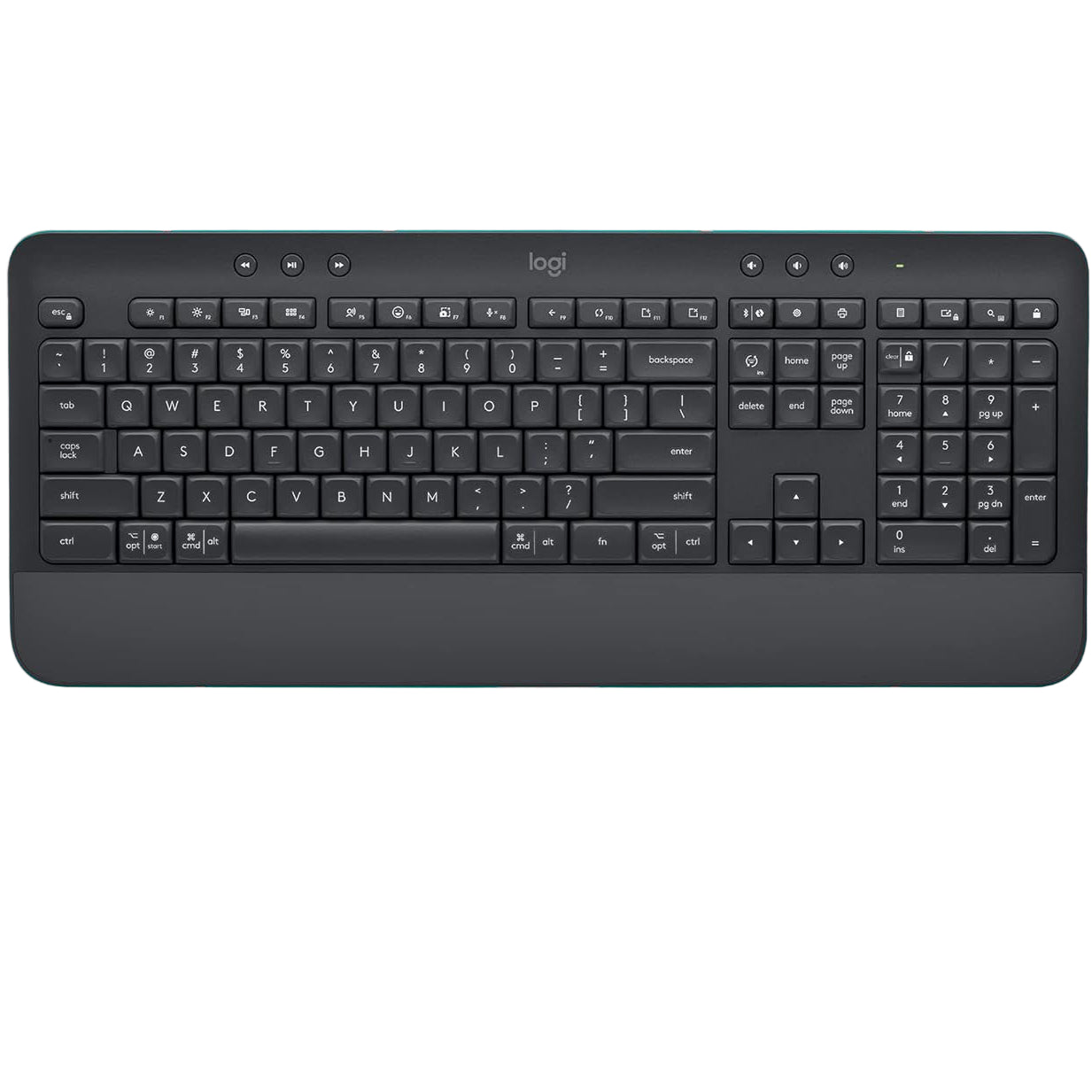 Logitech Signature K650 Wireless Full-Size Keyboard with Wrist Rest