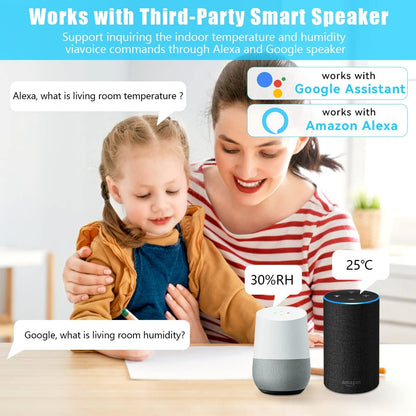 Ventika FAR1 WiFi Temperature Humidity Sensor White