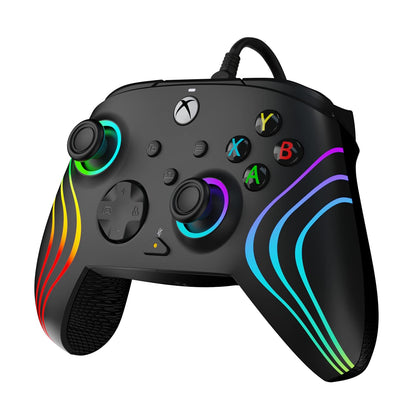 PDP Afterglow Wave Wired Xbox Controller with Custom RGB Lighting