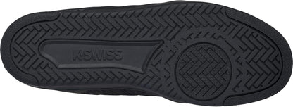 K-Swiss Court Palisades Men's Leather Trainer Shoes Black
