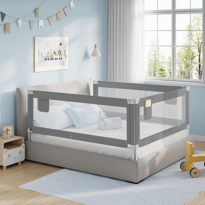 WOLTU Adjustable Bed Rail 150cm Height Adjustable Safety Guard