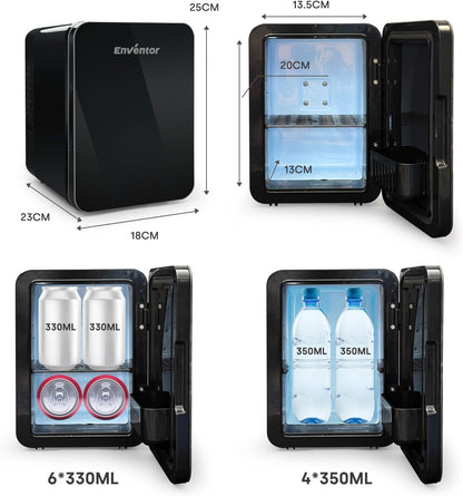 Enventor TJ04 4L Mini Fridge Cooler Warmer