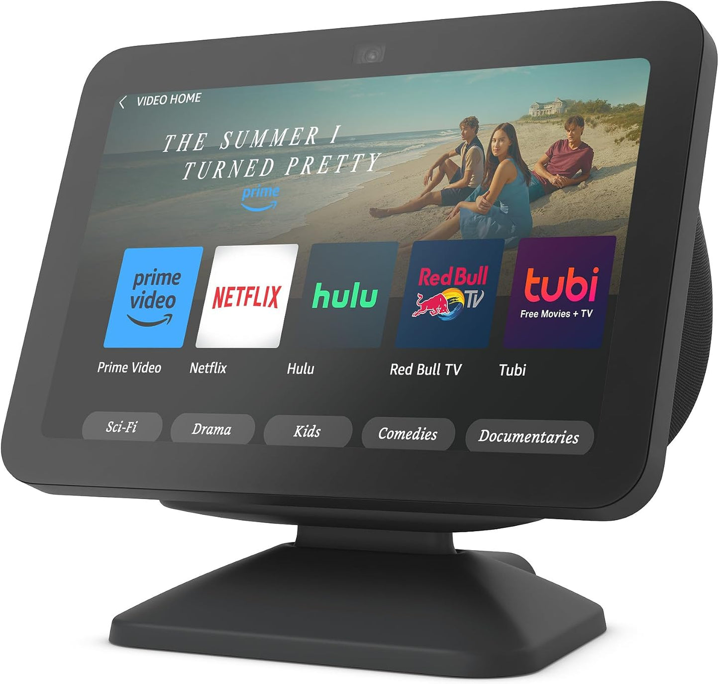 Amazon Echo Show 8 3rd Gen Adjustable Stand with USB-C Charging Port Charcoal