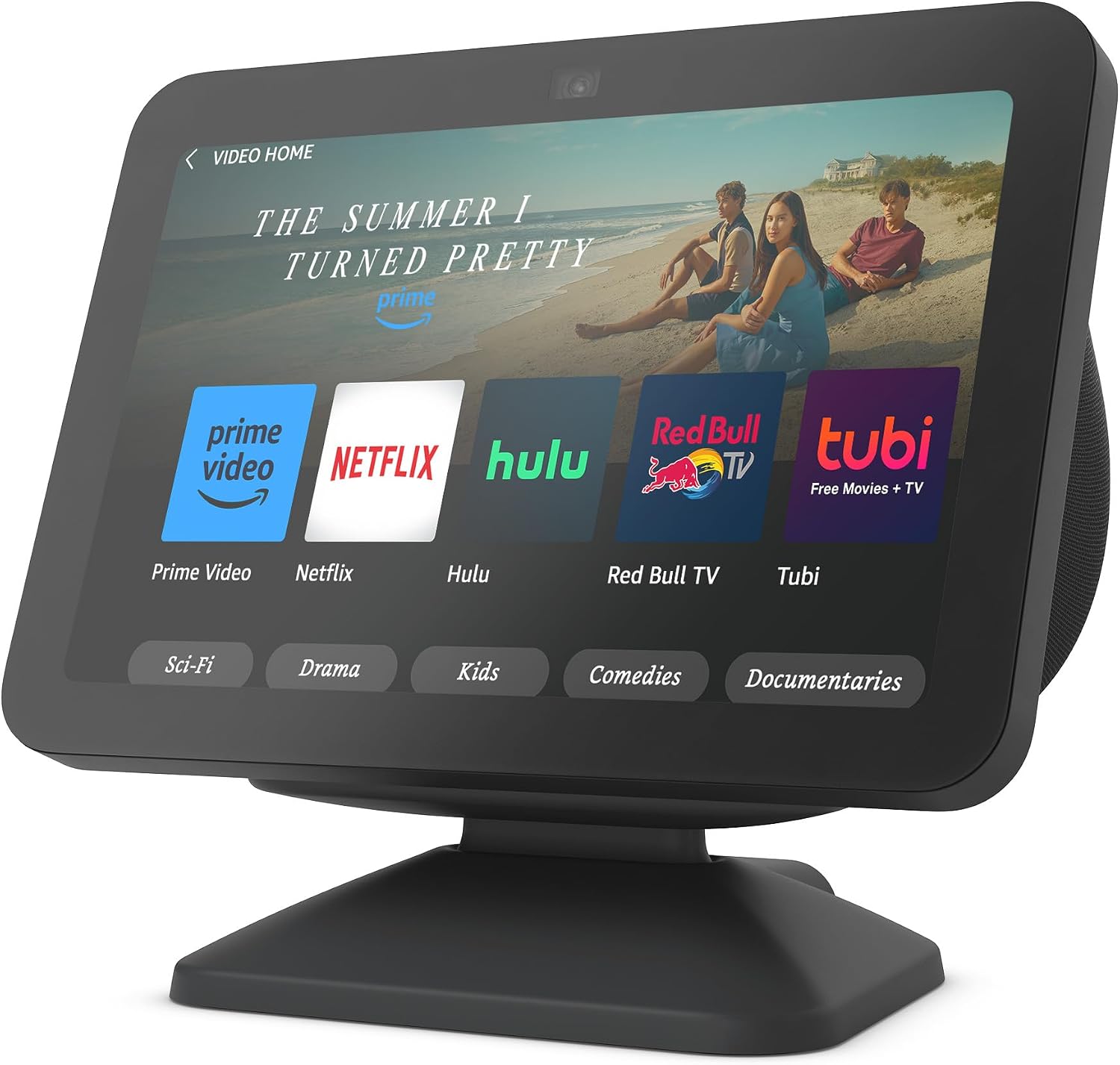 Amazon Echo Show 8 3rd Gen Adjustable Stand with USB-C Charging Port Charcoal