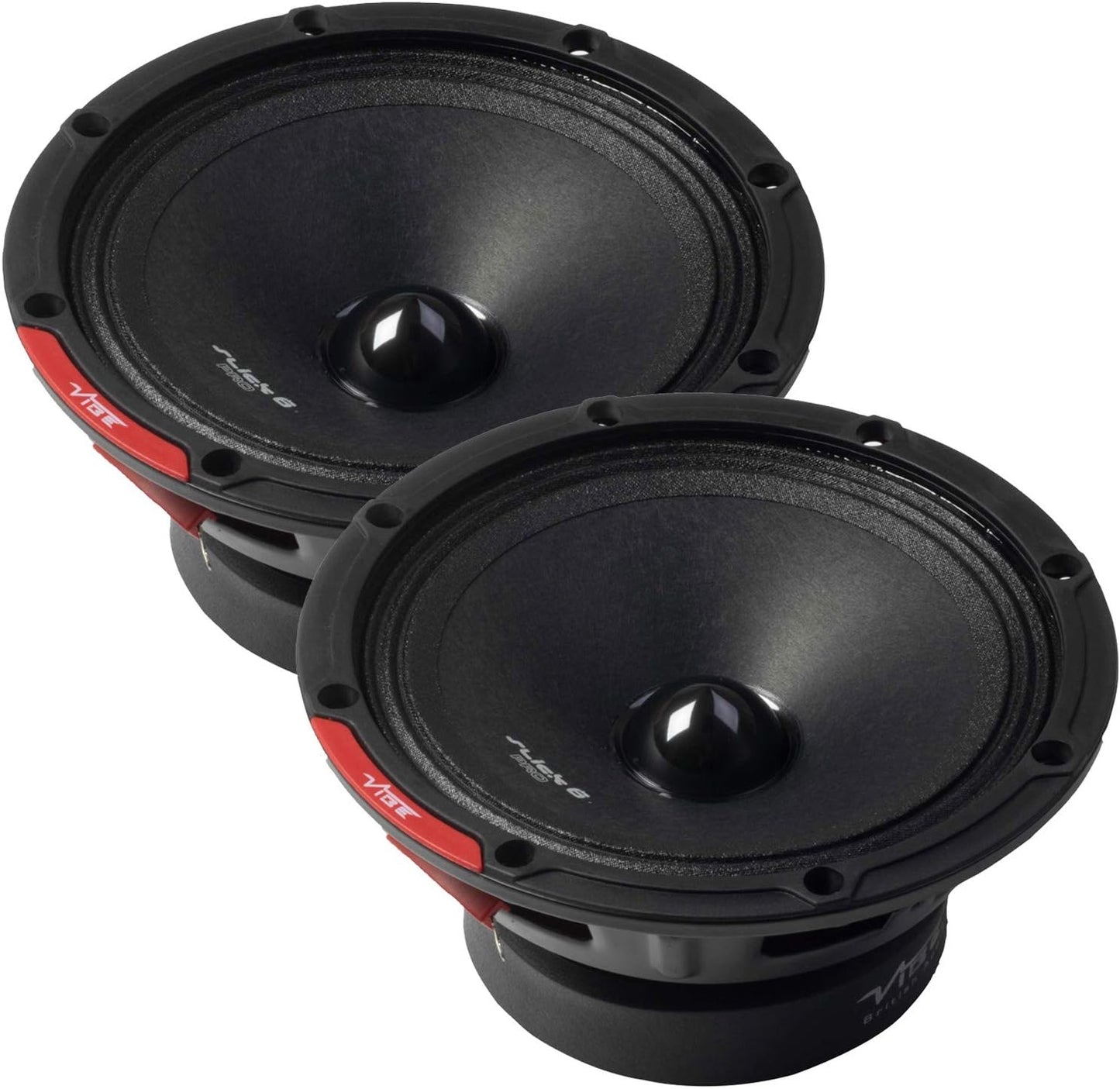 VIBE SLICK Pro Audio 6.5" Midrange Car Speaker Pair