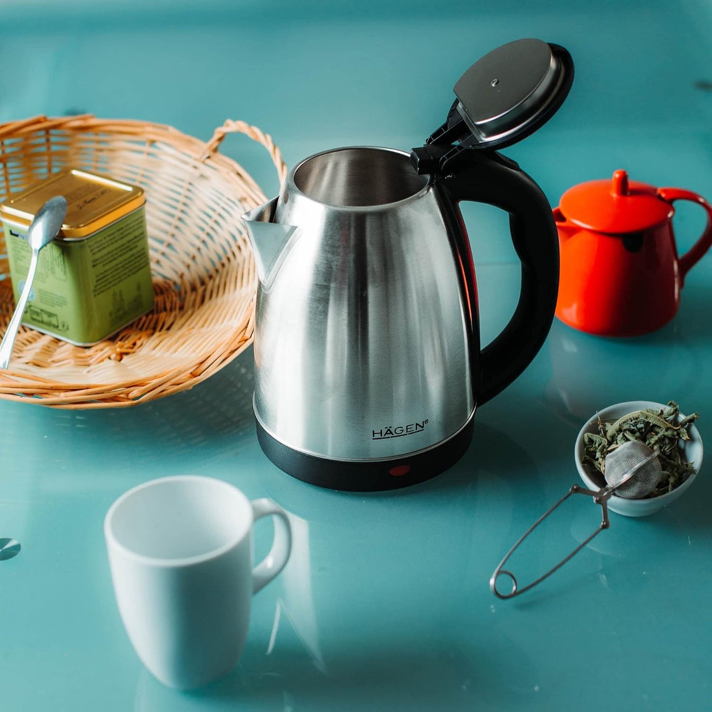 HAGEN HA5525 Electric Kettle 1.8L 1500W 360° Base