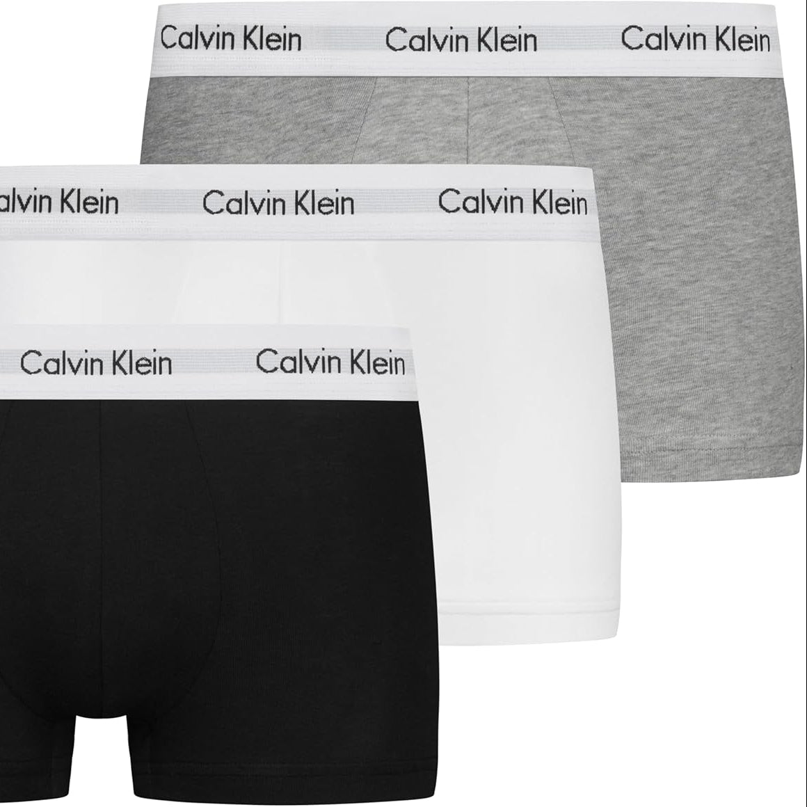 Calvin Klein Men's Multi-Color Elastic Waist Boxer Shorts