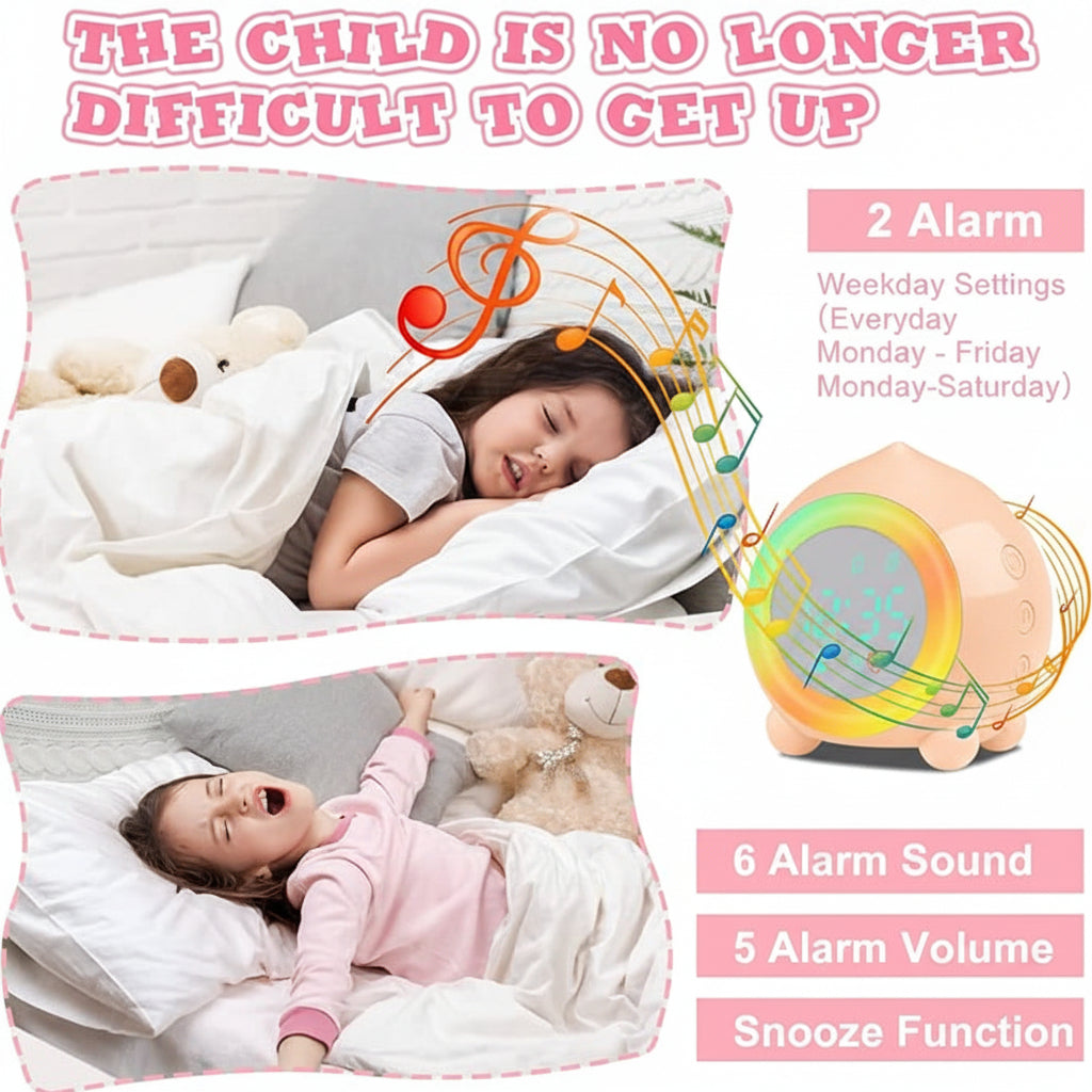 PROKING Digital Alarm Clock for Kids Powered with LED
