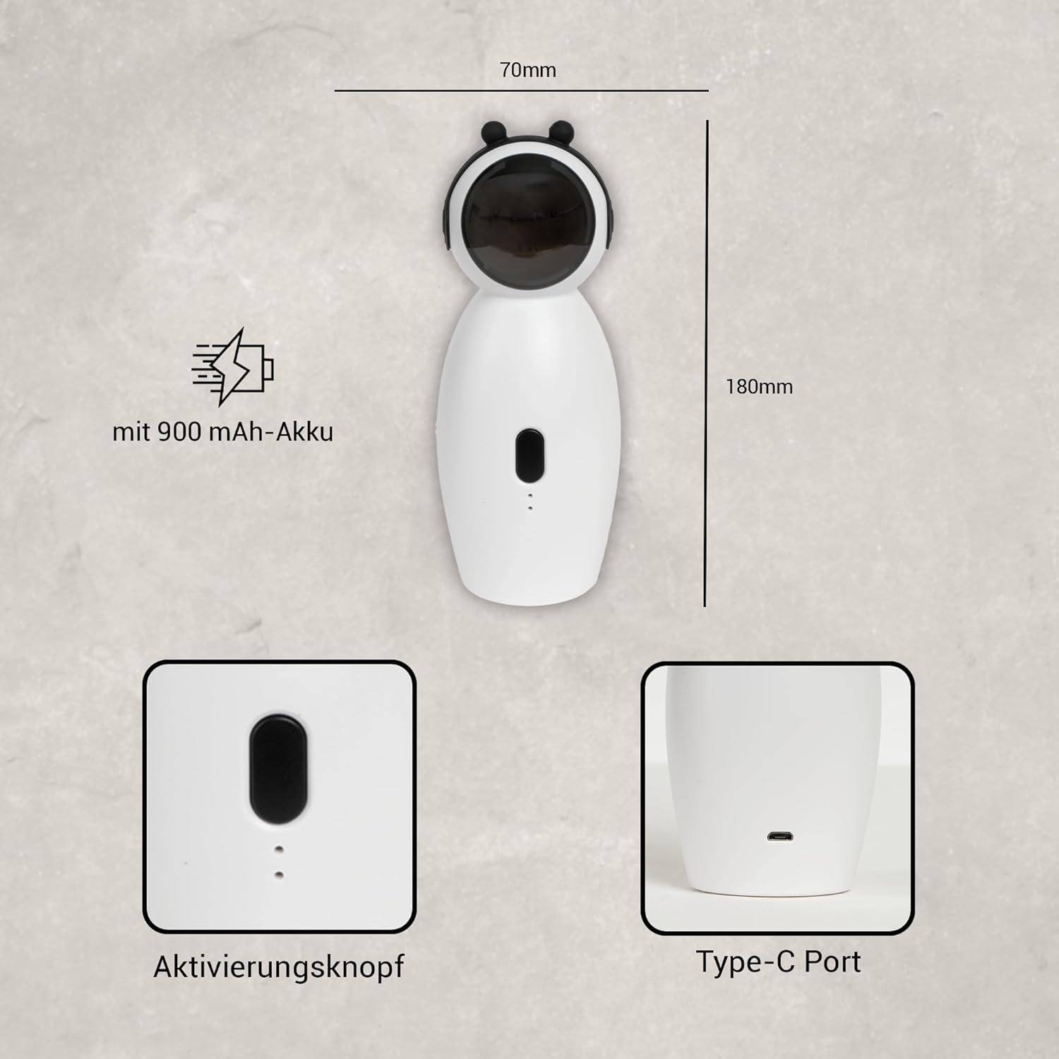 Interactive Automatic Laser Pointer Cat Toy by Koenigsdoerfer & Sohn