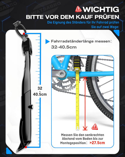 Pro+ Adjustable Bicycle Stand for 24‑29 in Bikes – Heavy‑Duty 42 kg Capacity
