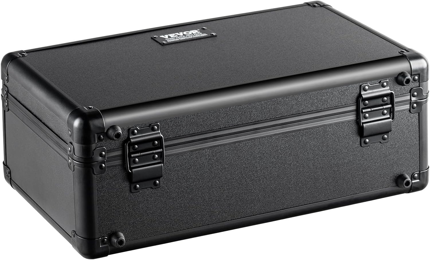 VEVOR Graded Card Storage Box, 4 Slots, Sports Card Holder with Key Lock