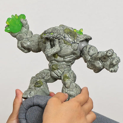 Schleich Stone Monster Figurine – 9" Tall Rotating Fantasy Creature