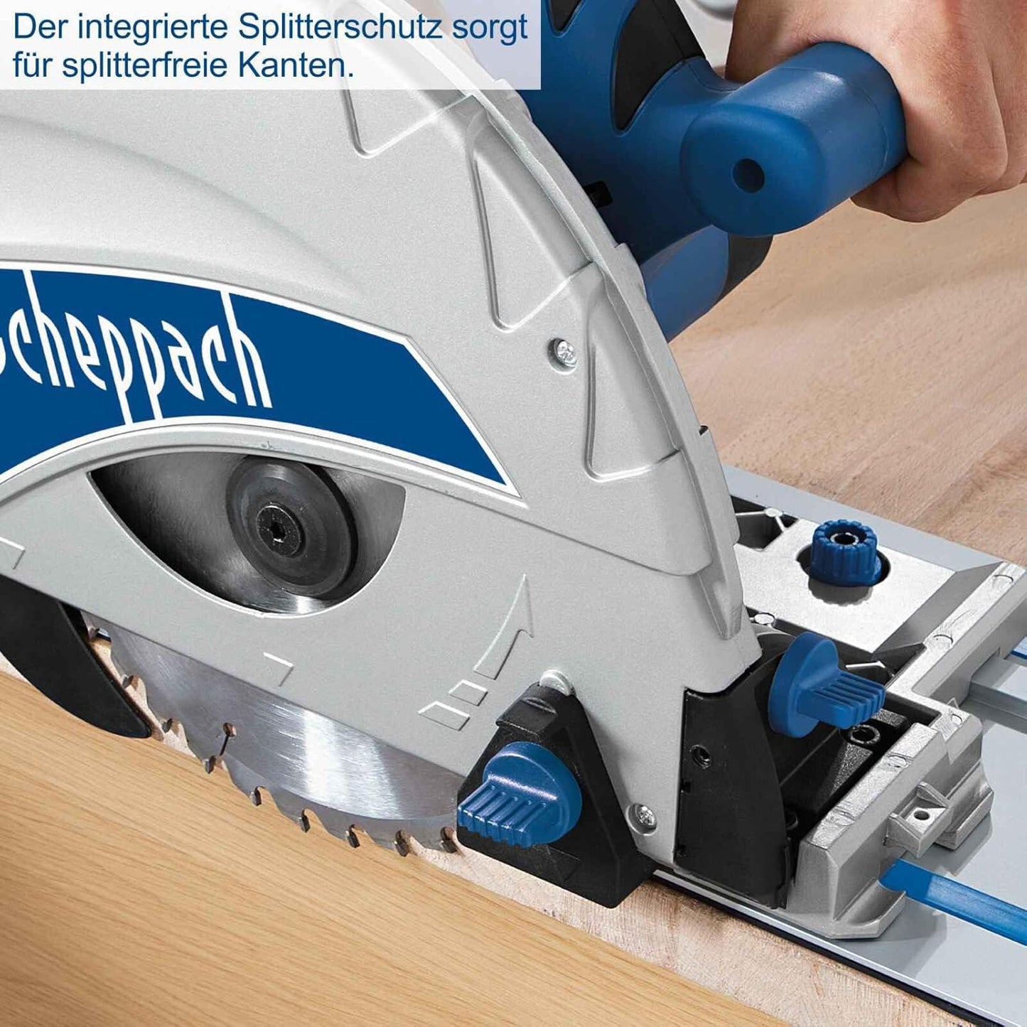 Scheppach PL75 1600W Plunge Circular Saw with 75mm Depth