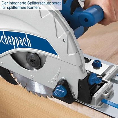 Scheppach PL75 1600W Plunge Circular Saw with 75mm Depth
