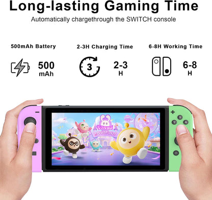 Vinkarpe Wireless Replacement Controller for Switch/OLED/Lite