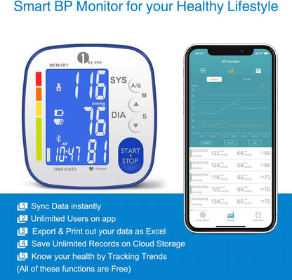 Bluetooth Arm Blood Pressure Monitor (Refurbished B)