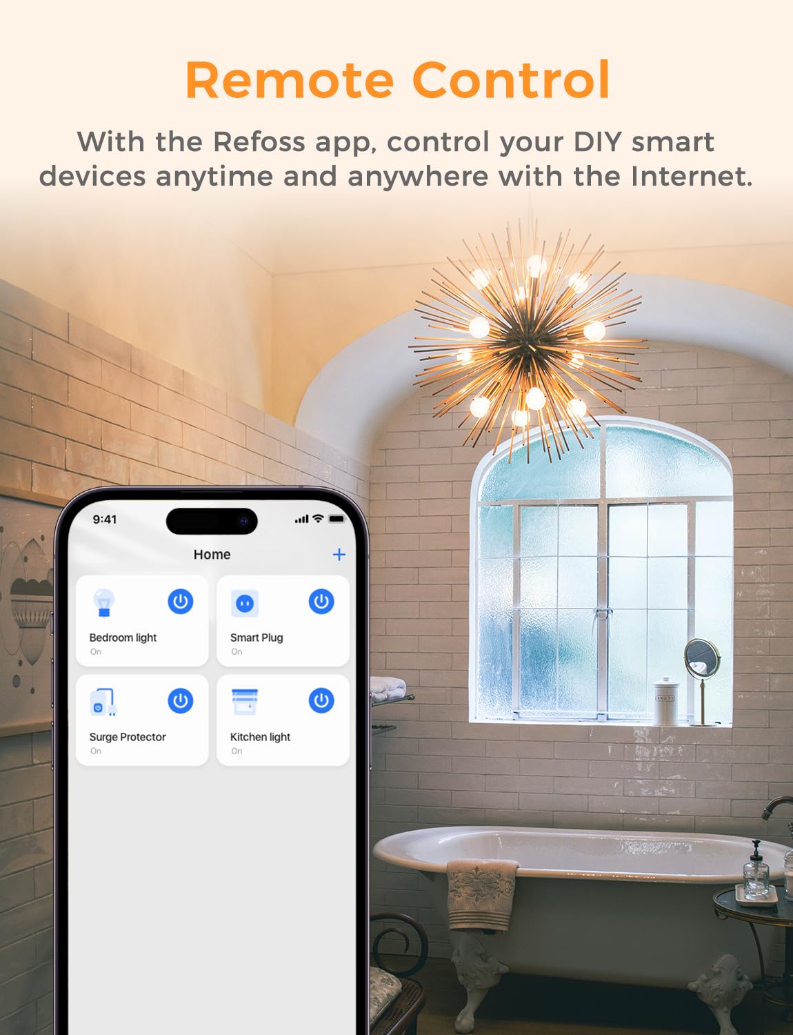 Refoss MSS710 Universal Smart WiFi Switch 2500W