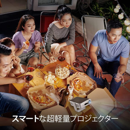 ViewSonic M1+ Portable LED Projector with Wi‑Fi, Bluetooth Audio