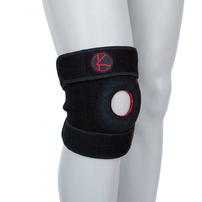 KARM Adjustable Knee Brace Support Neoprene Black