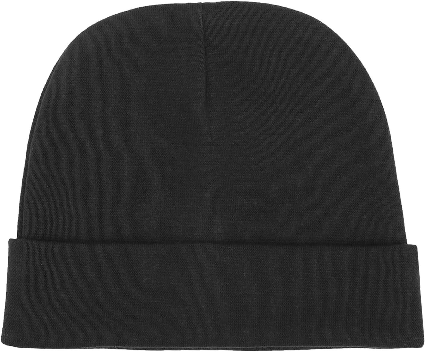 DRESHOW BQUBO 6 Pack Baby Beanie Hats for Unisex Infant Toddler Cotton Beanie Newborn Hospital Hat for Boys Girls 0-6 Months