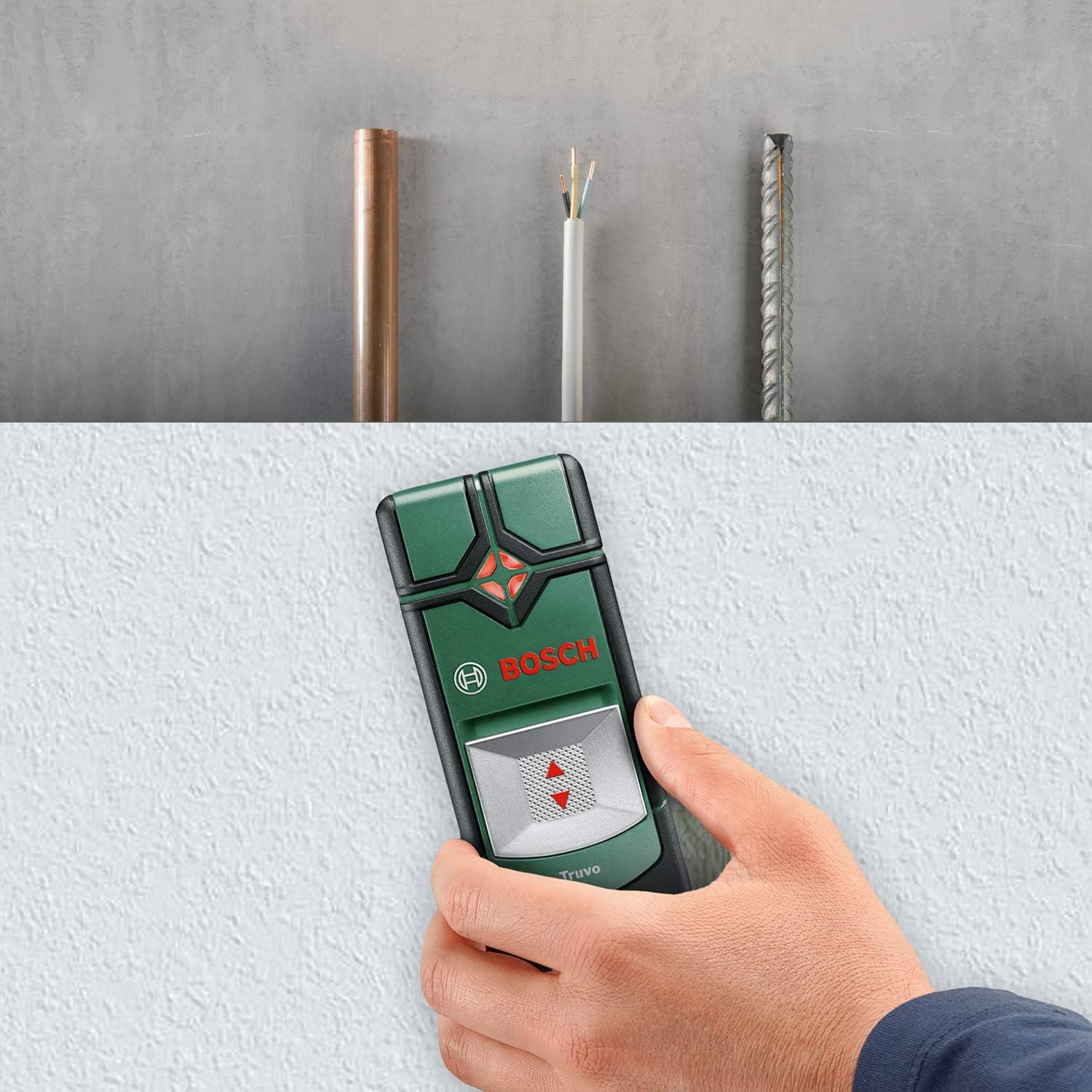 Bosch Truvo Digital Wall Scanner Detector - Pinpoint Wires, Metal, Studs