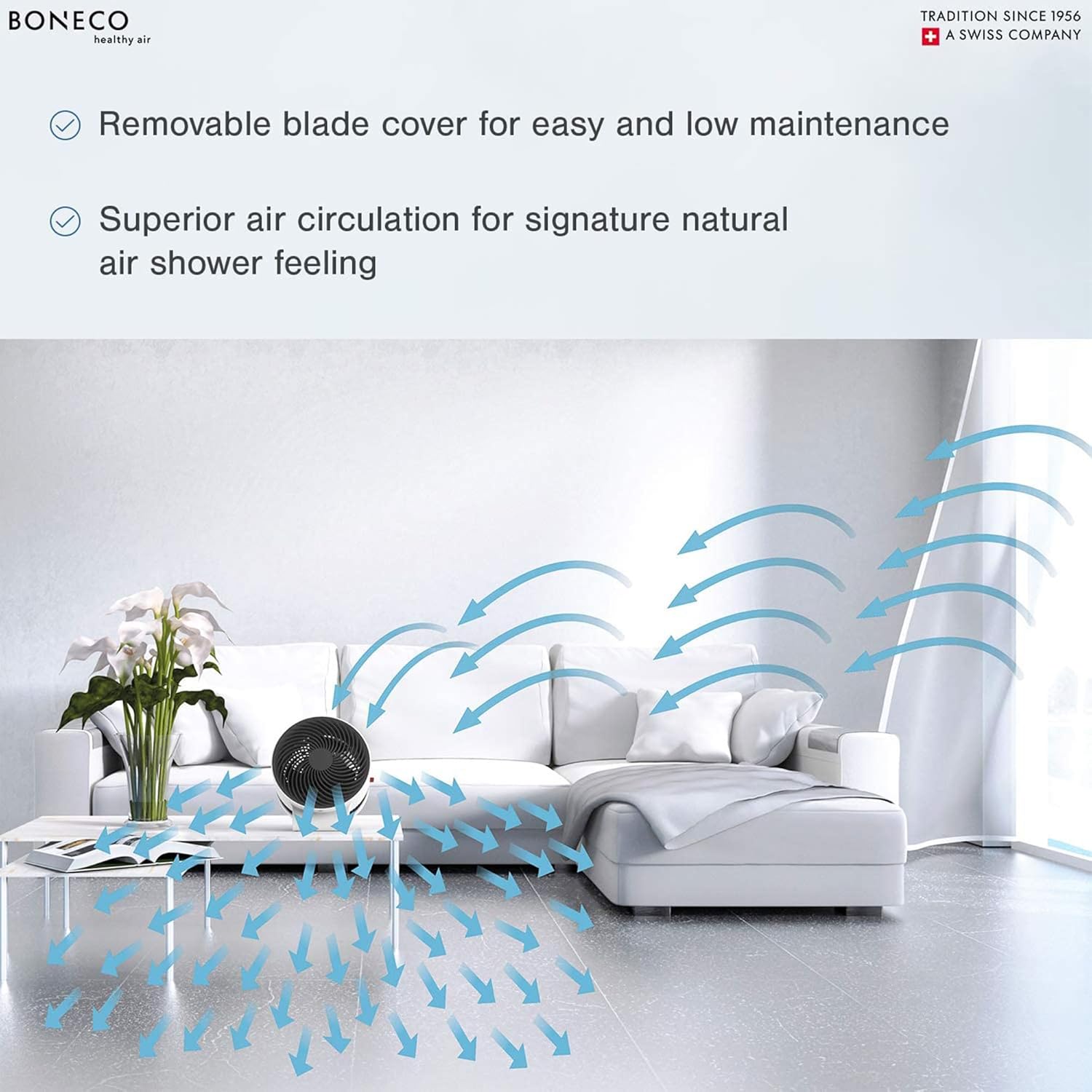BONECO F100 Air Circulator Fan