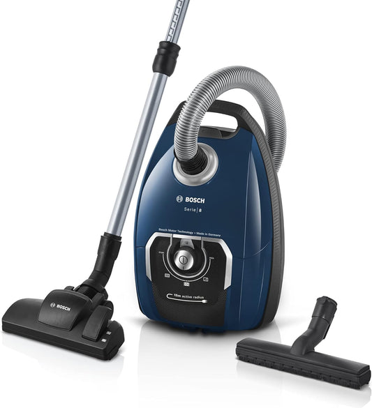 Bosch Serie 8 High-Performance Bagged Vacuum Cleaner for Ultimate Home Clean