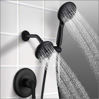 Scalingscal Set Of 4 Stainless Steel Cover Rosette For Shower Taps Black