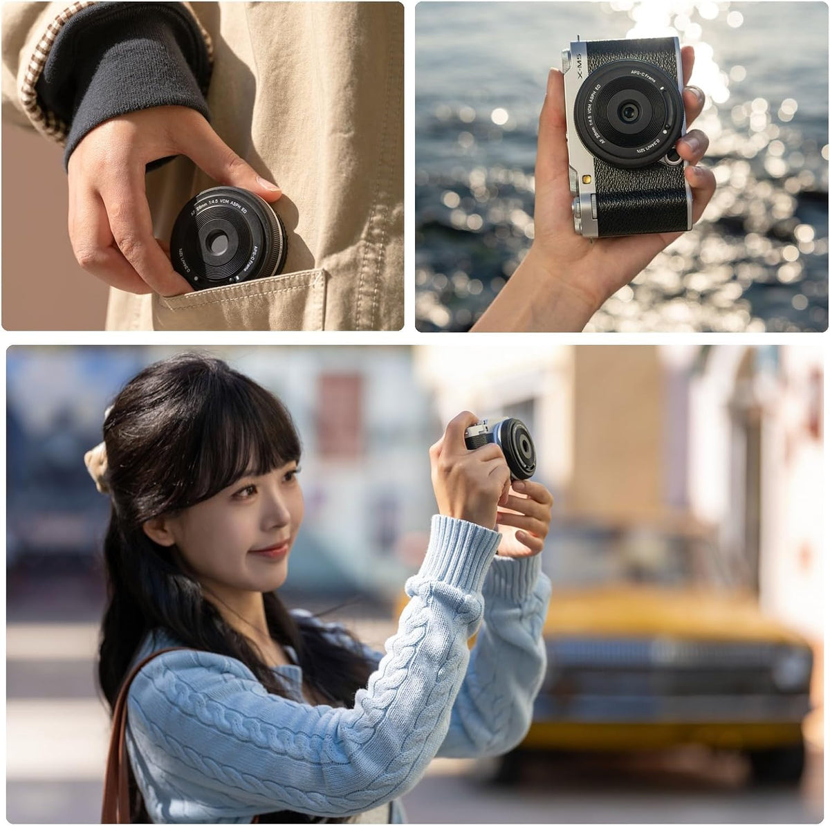 VILTROX 28mm F4.5 XF Pancake Lens for Fujifilm X-Mount