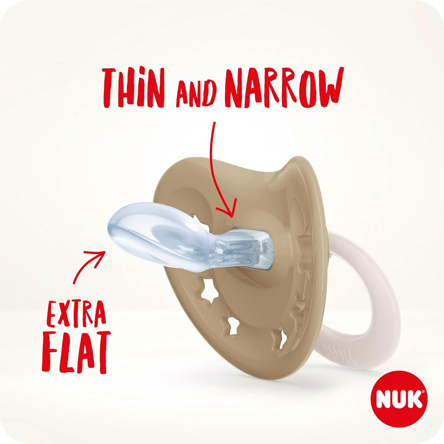 NUK Signature Day & Night Baby Dummy: Soothing, BPA-Free Silicone Soothers with Glow