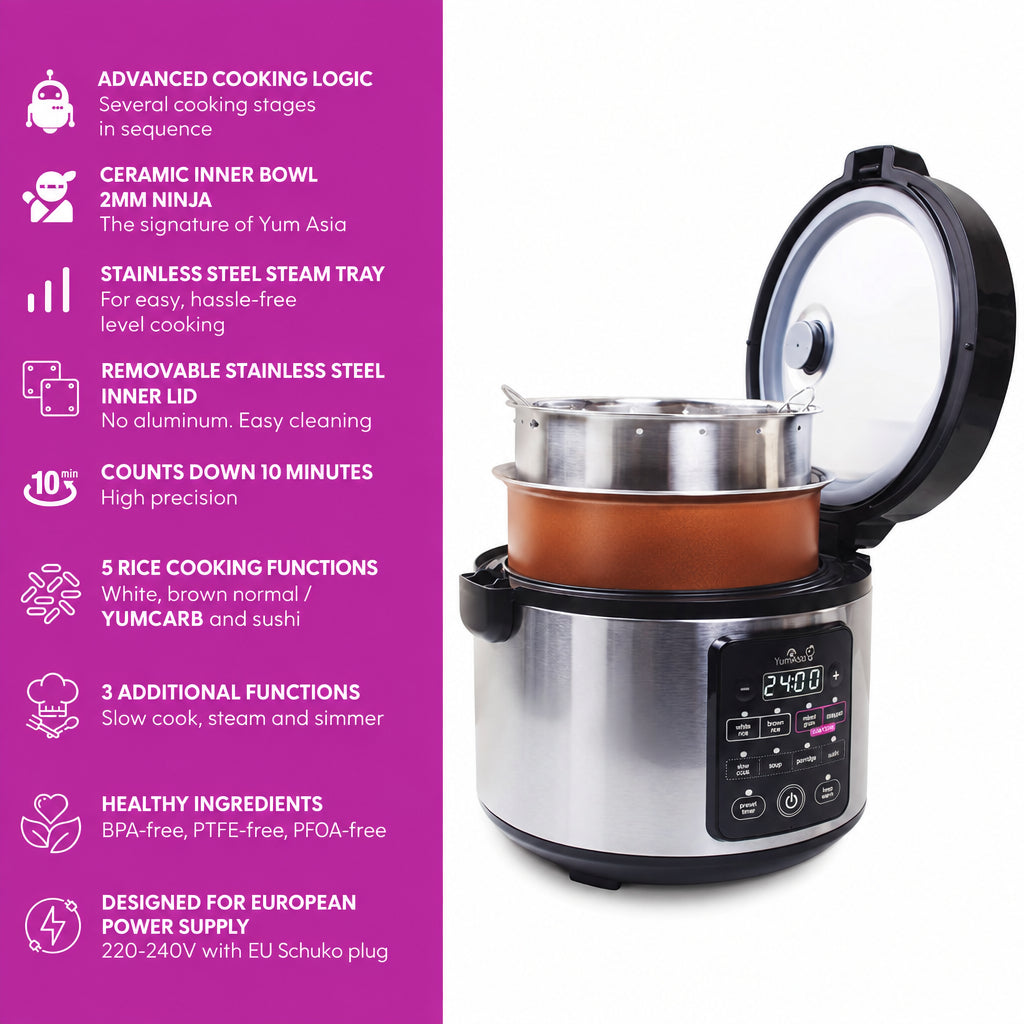 Yum Asia Kumo Rice Cooker 1L 500W