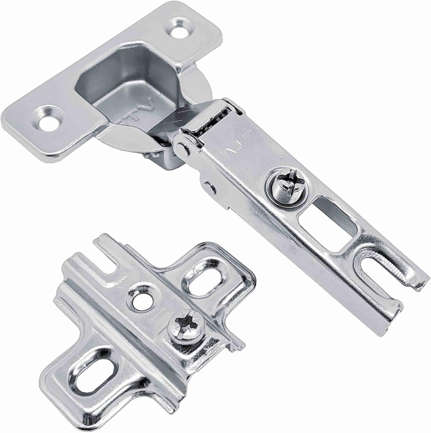 35mm 110° Full Overlay Kitchen Cabinet Door Hinge with Screws