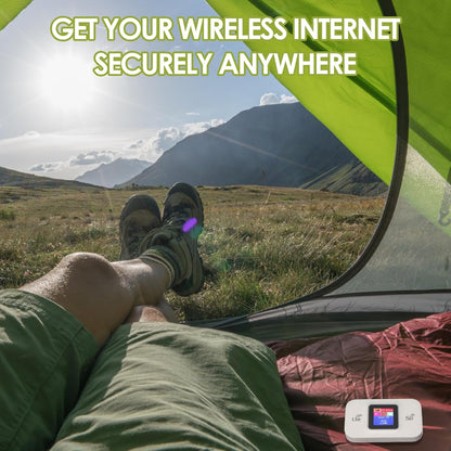 Garsent H809pro Portable 4G WiFi Router – Secure, Supports 10 Devices