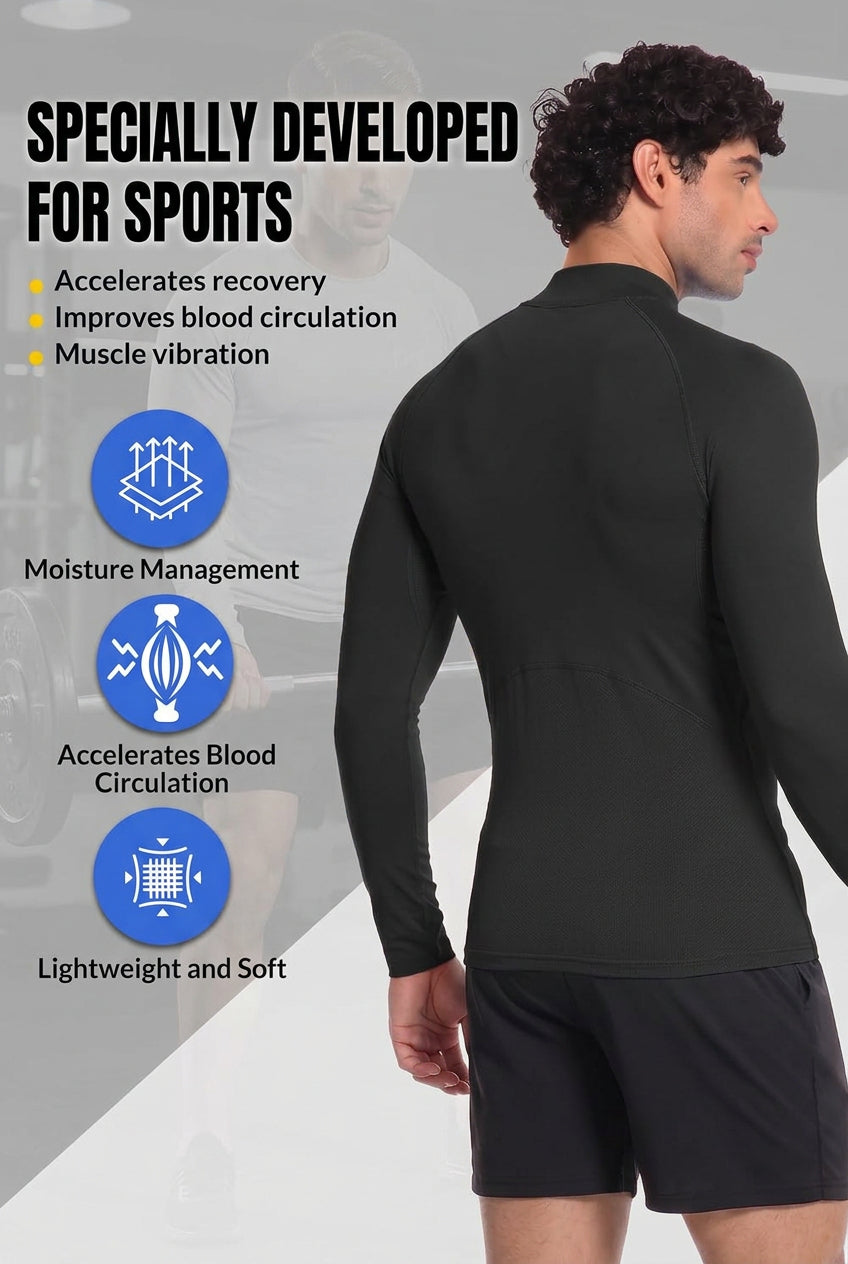 Men's Compression Base Layer Short Sleeve Sports T-Shirt