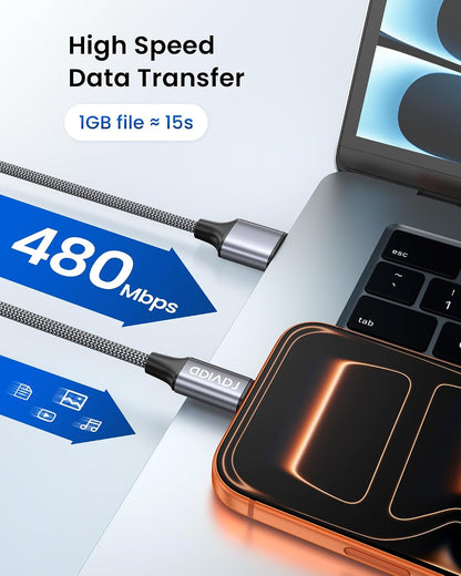 RAVIAD R0312 USB to USB C Fast Charging Cable 3A