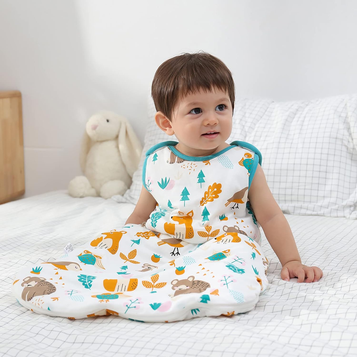 Mosebears 2.5 Tog Baby Winter Sleeping Bag – 100% Cotton