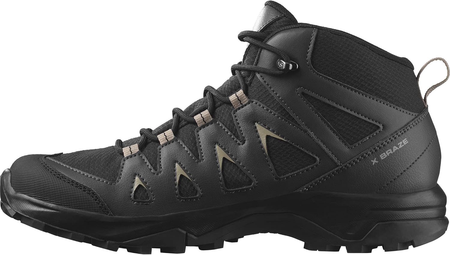 SALOMON X Braze Mid Gore-Tex Men's Waterproof Outdoor Hiking Shoes