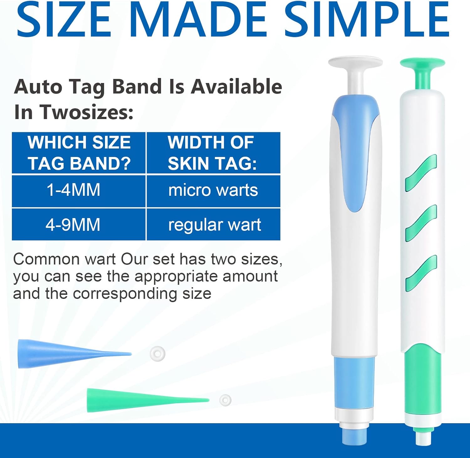 Fast Painless Skin Tag Removal Kit 2‑in‑1 Pens