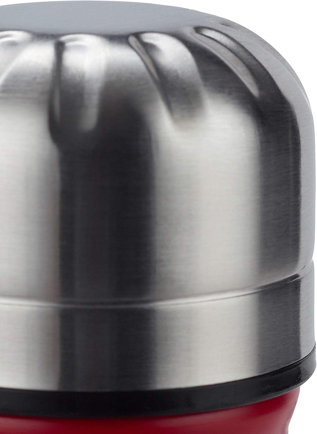 Relaxdays Red Stainless Steel Insulated Water Bottle 500ml