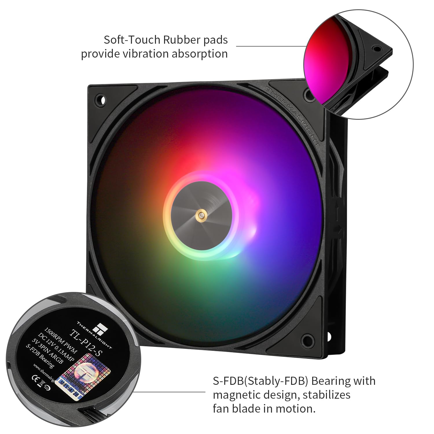 Thermalright TL-P12-S CPU Fan ARGB