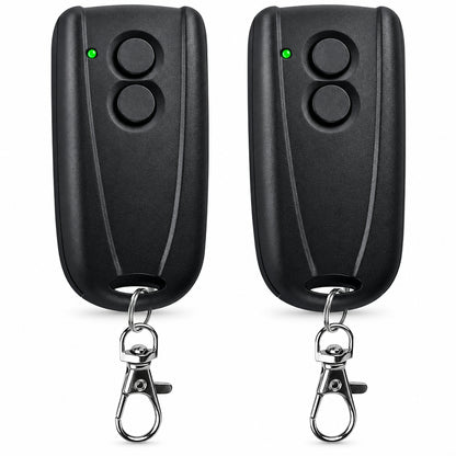 Mitening BY-whf-yaokongqihei 433.92MHz Garage Door Remote Control 2-Piece Set