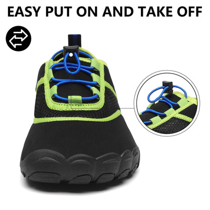 Mishansha Unisex Barefoot Quick-Dry Water Shoes for Beach Swim Surf Yoga