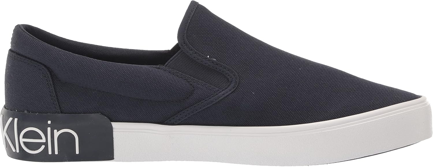 Calvin Klein Men's Ryor Slip-On Sneaker with Elastic Vents