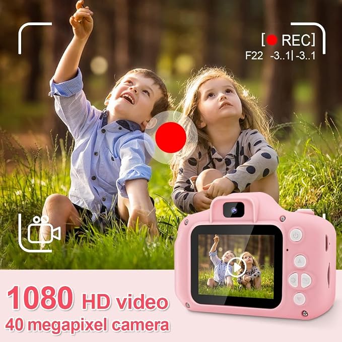 Children's Digital Camera Mini Portable Camera Rechargeable