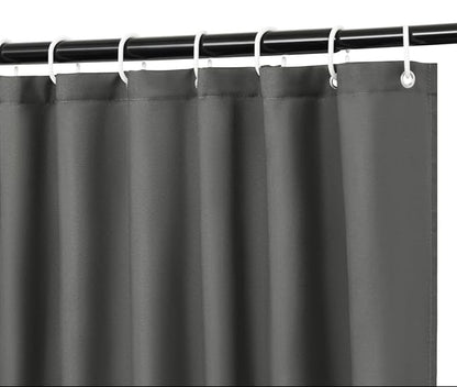 WOLTU Polyester Shower Curtain with Weighted Hem - 180x180 cm