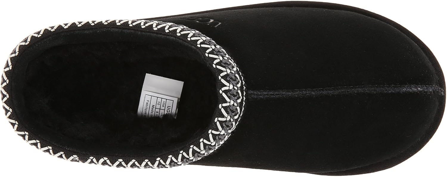UGG Women's Tasman Slip-On Slippers: Genuine Leather & Sheepskin, Comfortable & Stylish